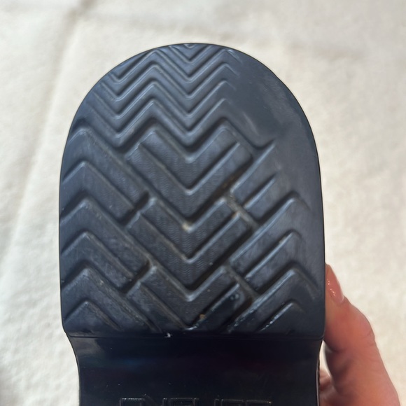 Dansko Metallic Striped Purple Black Silver Professional Clogs Size 42 - Picture 7 of 7